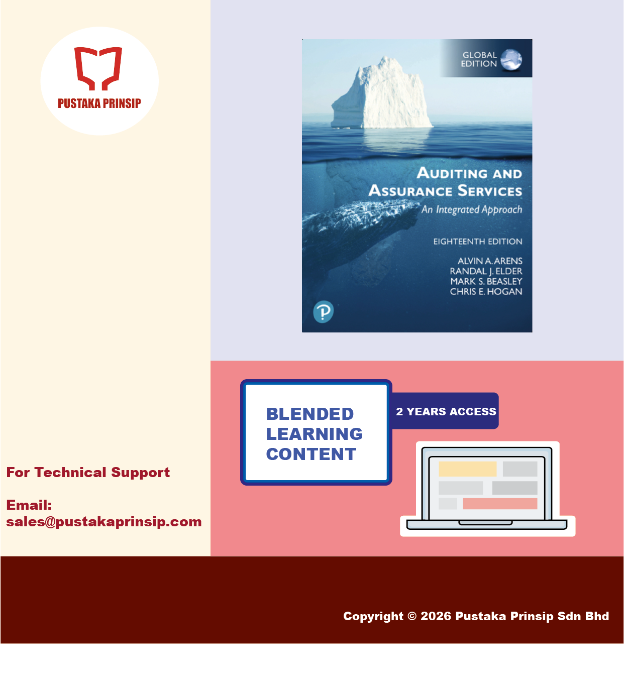 Arens : Auditing and Assurance Services, Global Edition, 18th edition