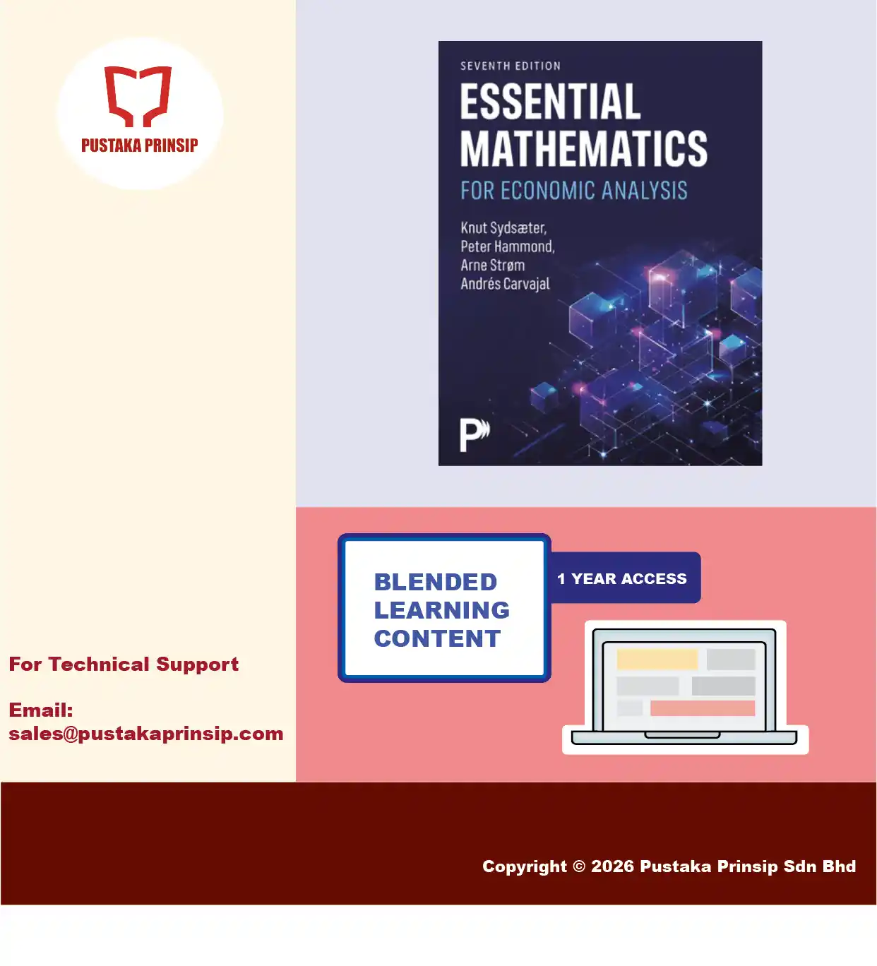 Sydsaeter : Essential Mathematics for Economic Analysis, 7th edition