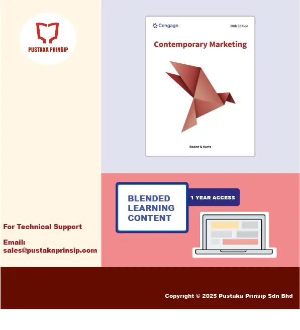 Boone and Kurtz : Contemporary Marketing, 20th Edition