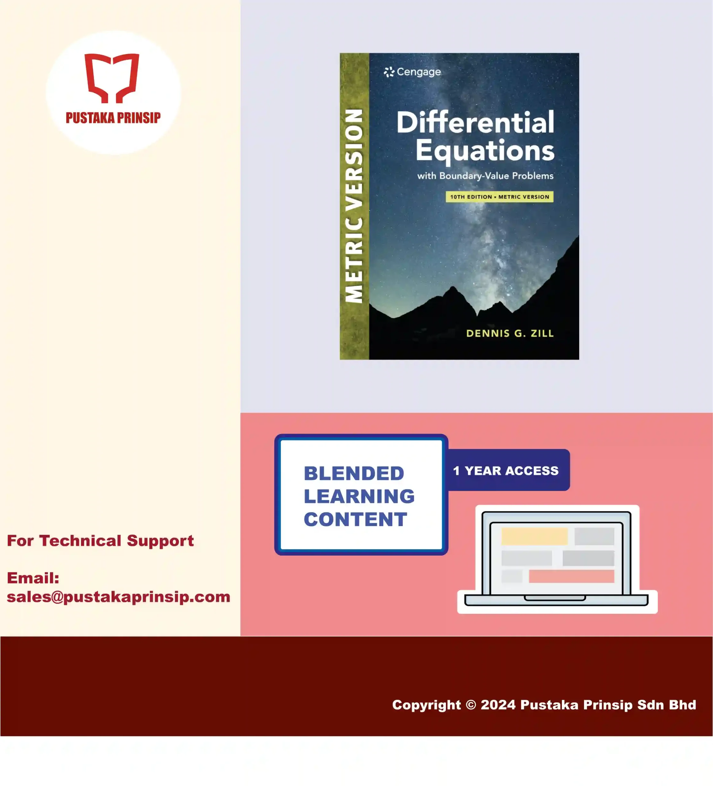 Zill : Differential Equations with Boundary-Value Problems, International Metric Edition, 10th Edition