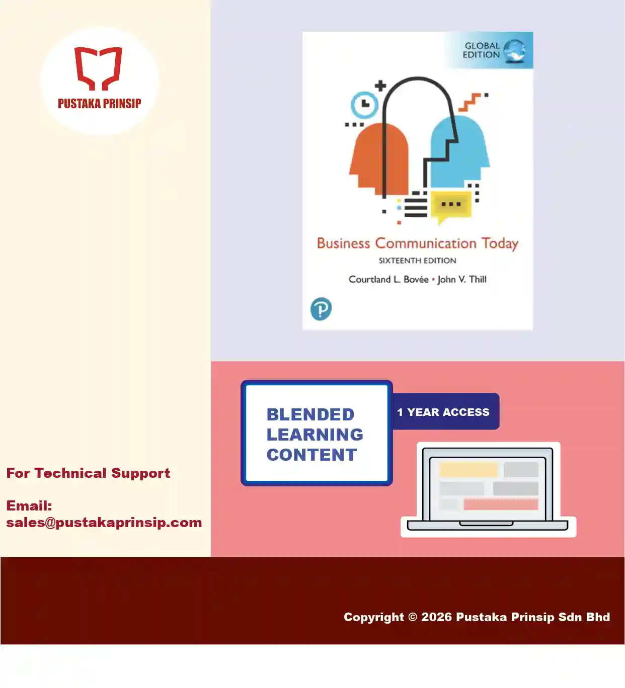 Thill : Business Communication Today, Global Edition, 16th edition