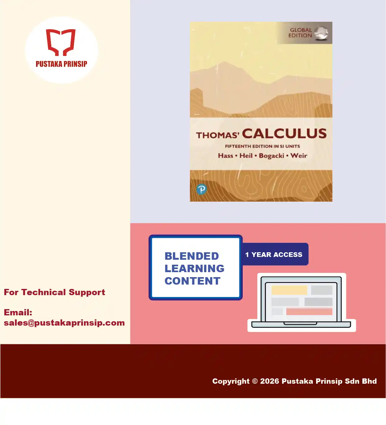Hass : Thomas' Calculus, SI Units, 15th edition